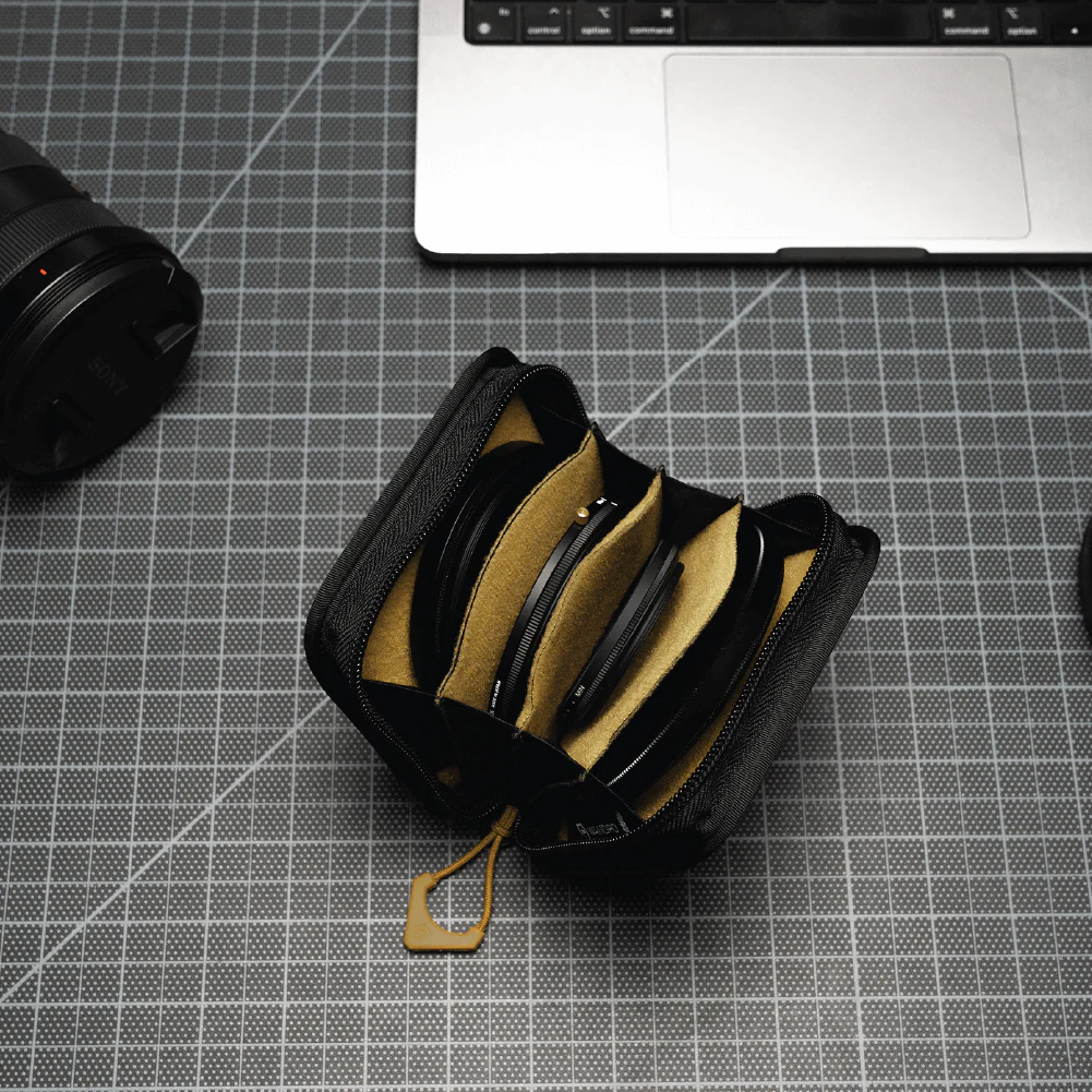 Lens Filter Case in Dallol Yellow - Image 4