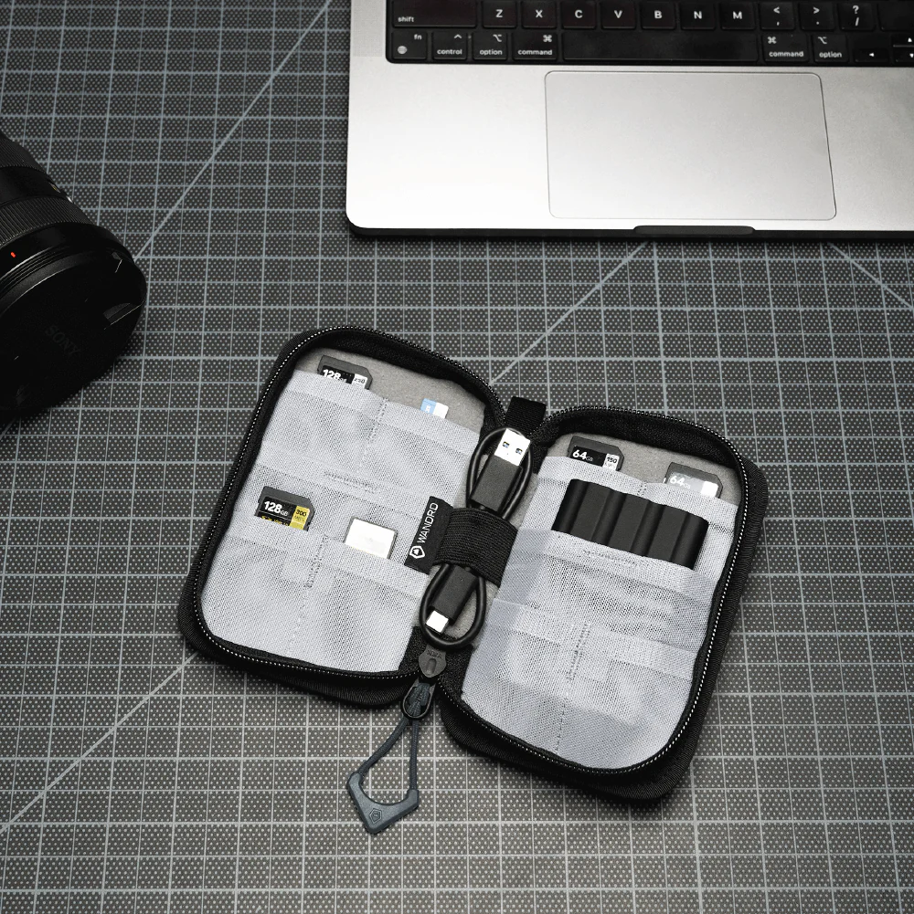 Memory Card Case in Aegean Blue - Image 6