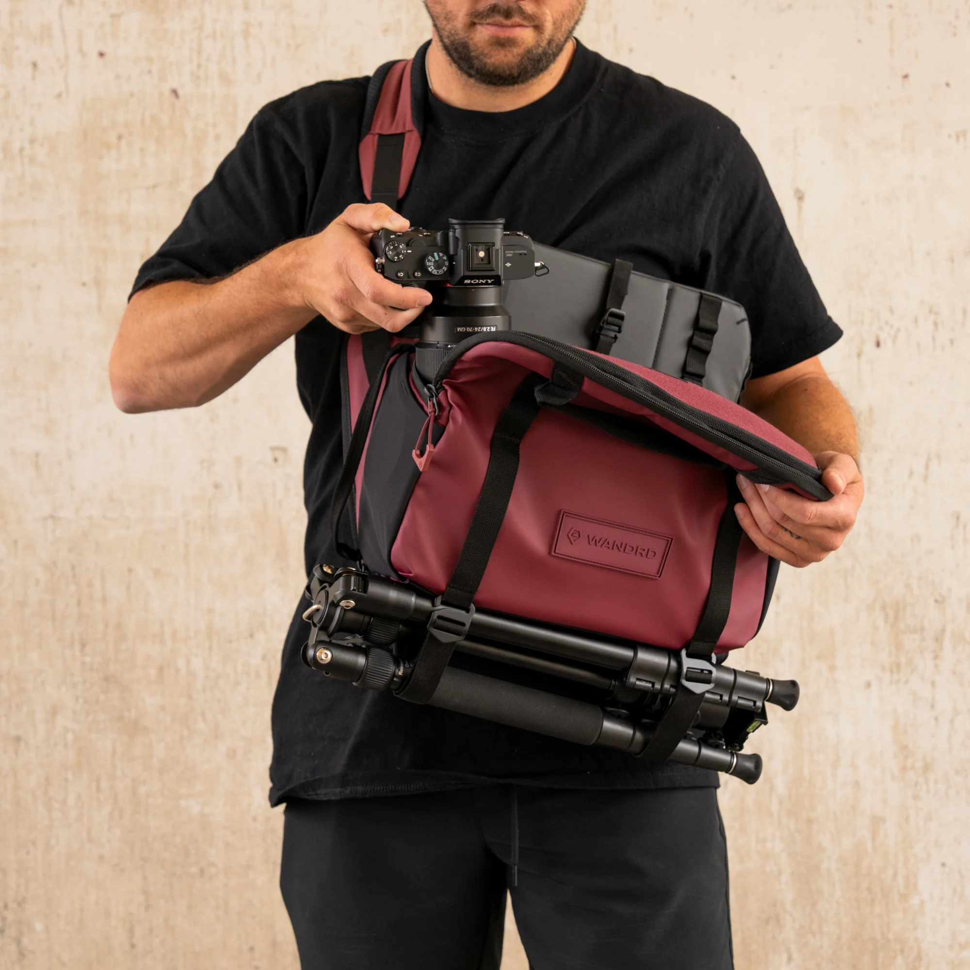 ROGUE 9L Sling in Rhone Burgundy - Image 9