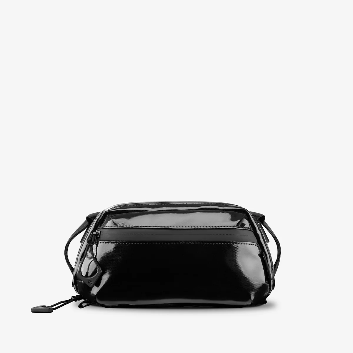 Tech Bag Medium in High-Gloss Black