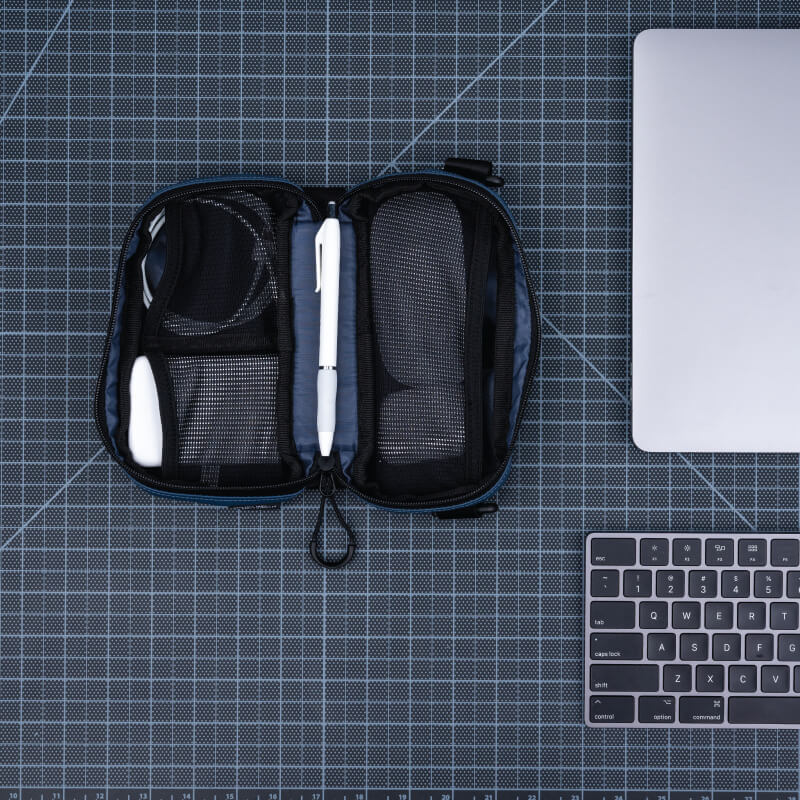Tech Bag Small in Aegean Blue - Image 5
