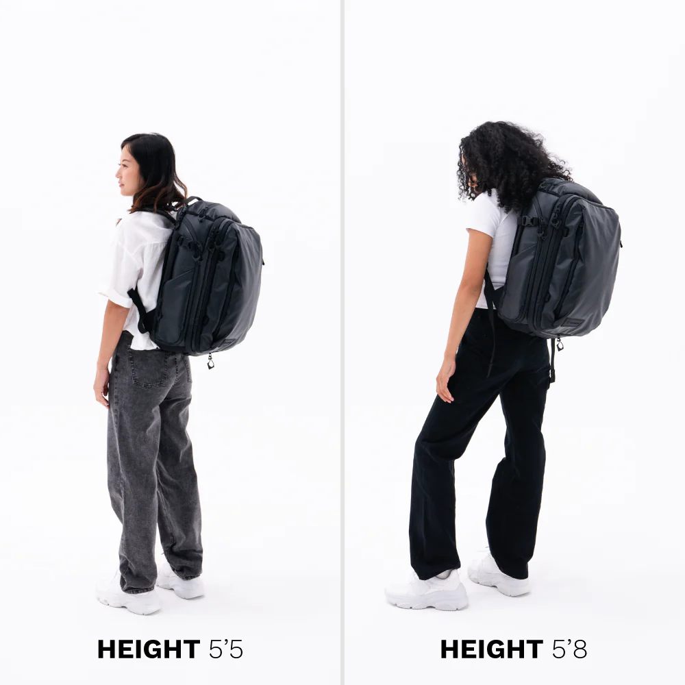 TRANSIT Travel Backpack 35L in Black - Image 13