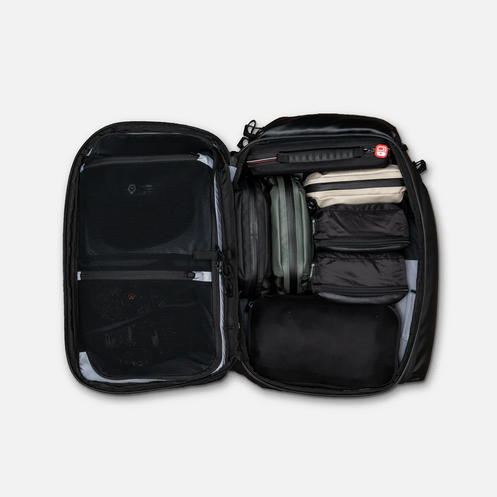 TRANSIT Travel Backpack 35L in Black - Image 5