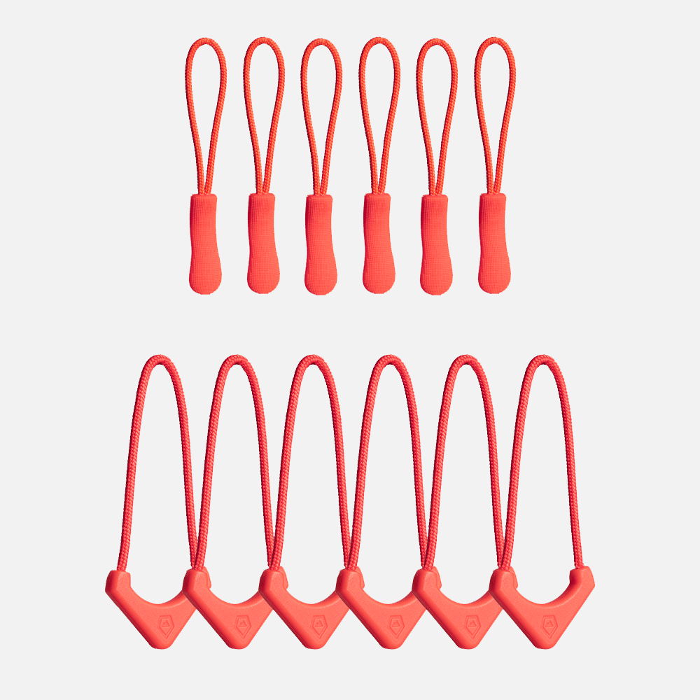 WANDRD Zipper Pullers in Arches Red
