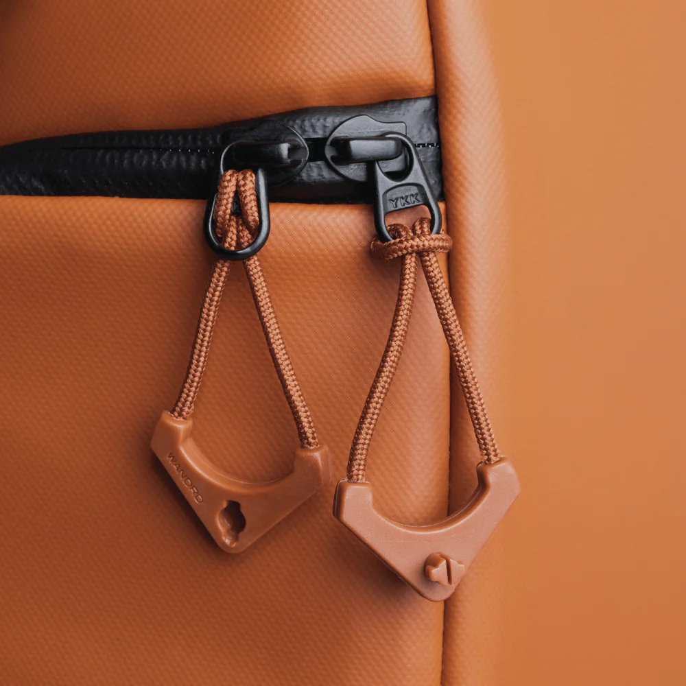 WORRYLESS® Locking Zipper Pullers in Sedona Orange - Image 3